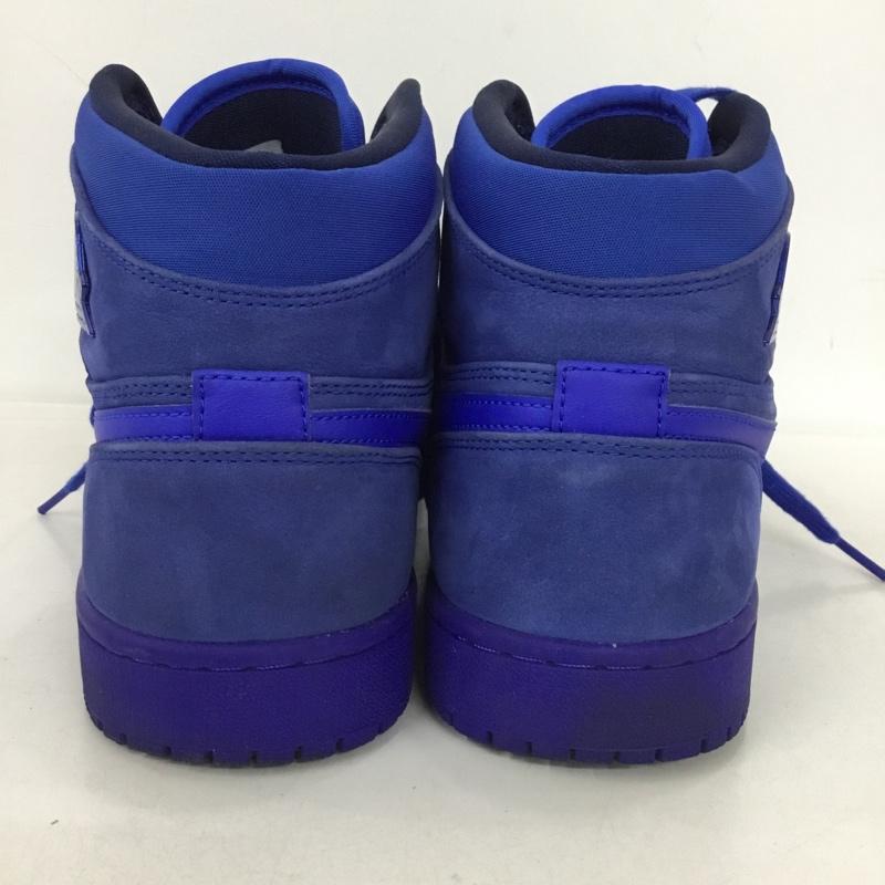 ナイキ NIKE スニーカー スニーカー AH7389-400 W AIR JORDAN 1 RET HI PREM 29cm 29.0cm ロゴ、文字 青 / ブルー /  メンズ USED 古着 中古 10149660
