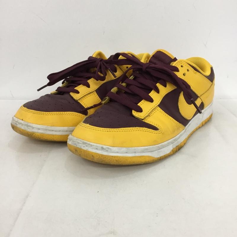 ナイキ NIKE スニーカー スニーカー DD1391-702 DUNK LOW RETRO 27.5cm 27.5cm ロゴ、文字 橙 / オレンジ / X えんじ / ワインレッド /  メンズ USED 古着 中古 10149661