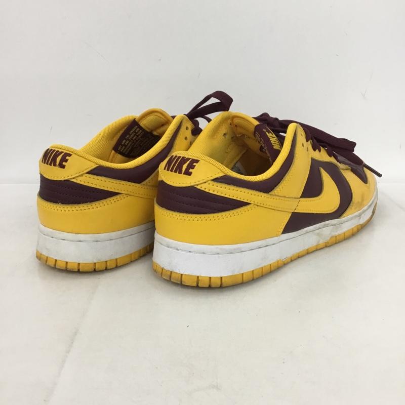 ナイキ NIKE スニーカー スニーカー DD1391-702 DUNK LOW RETRO 27.5cm 27.5cm ロゴ、文字 橙 / オレンジ / X えんじ / ワインレッド /  メンズ USED 古着 中古 10149661