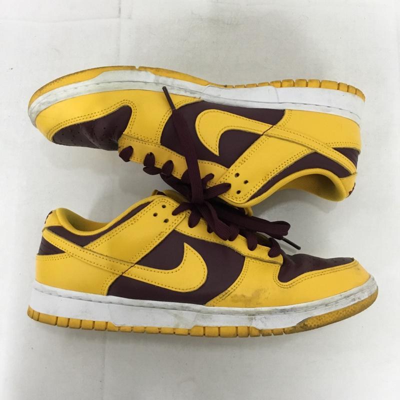 ナイキ NIKE スニーカー スニーカー DD1391-702 DUNK LOW RETRO 27.5cm 27.5cm ロゴ、文字 橙 / オレンジ / X えんじ / ワインレッド /  メンズ USED 古着 中古 10149661