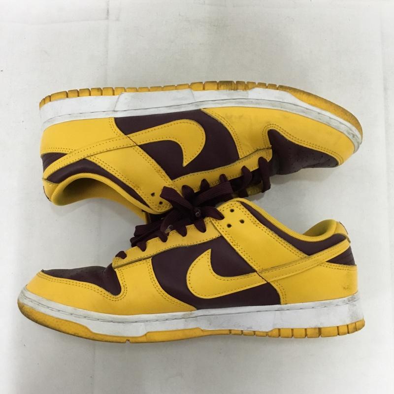 ナイキ NIKE スニーカー スニーカー DD1391-702 DUNK LOW RETRO 27.5cm 27.5cm ロゴ、文字 橙 / オレンジ / X えんじ / ワインレッド /  メンズ USED 古着 中古 10149661