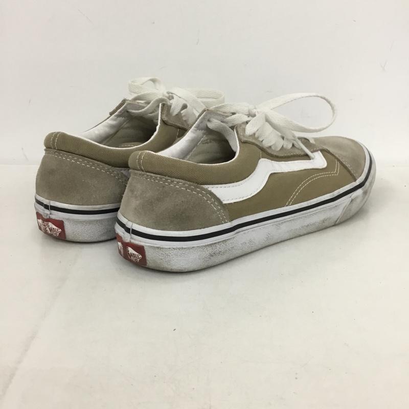 バンズ VANS スニーカー スニーカー V36CF CALM OLD SKOOL 25.5cm 25.5cm ロゴ、文字 グレージュ / グレージュ / X 白 / ホワイト /  メンズ USED 古着 中古 10149671