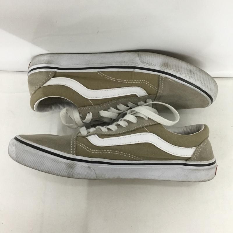 バンズ VANS スニーカー スニーカー V36CF CALM OLD SKOOL 25.5cm 25.5cm ロゴ、文字 グレージュ / グレージュ / X 白 / ホワイト /  メンズ USED 古着 中古 10149671