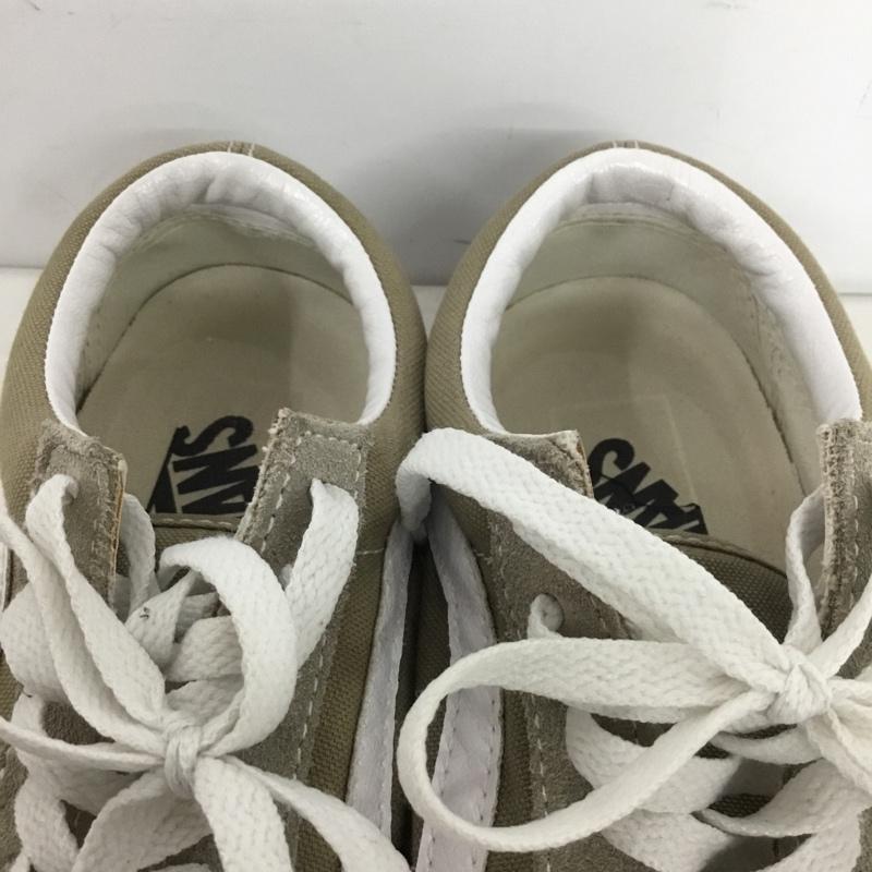 バンズ VANS スニーカー スニーカー V36CF CALM OLD SKOOL 25.5cm 25.5cm ロゴ、文字 グレージュ / グレージュ / X 白 / ホワイト /  メンズ USED 古着 中古 10149671