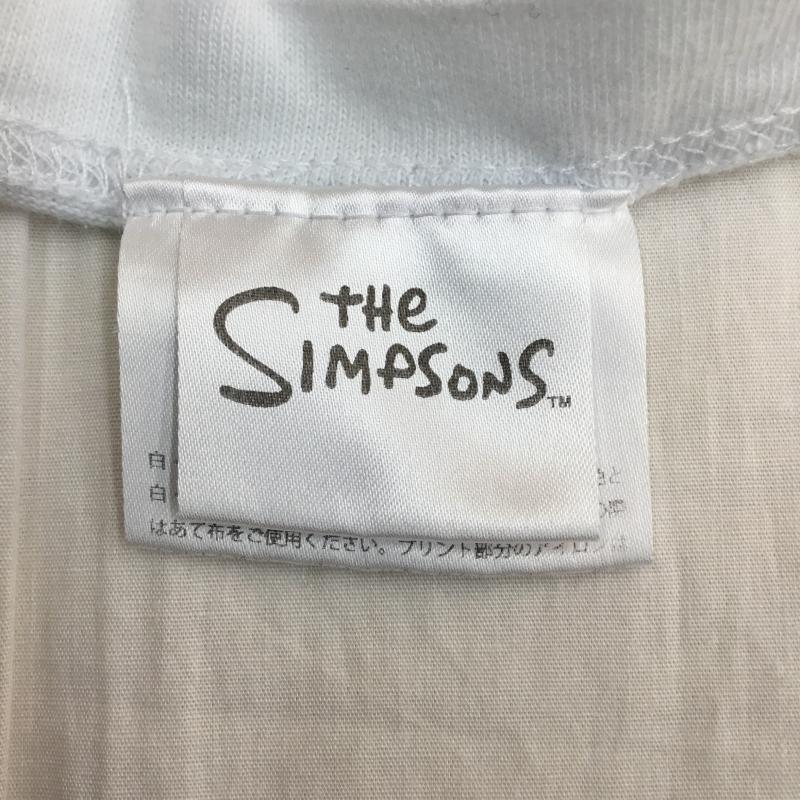 ＵＳフルギ US古着 Tシャツ 半袖 THE SIMPSONS 白 半袖Tシャツ GOOD ROCK SPEED L キャラクター 白 / ホワイト /  メンズ USED 古着 中古 10149683