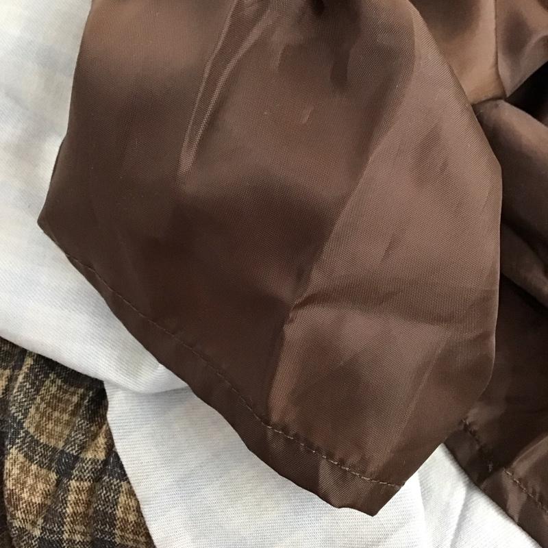 マウジー MOUSSY ワンピース ロングスカート 010baw30-7870 OPENCOLLARSHIRTDRESS シャツワンピース 1 チェック マルチカラー / マルチカラー /  レディース USED 古着 中古 10149688