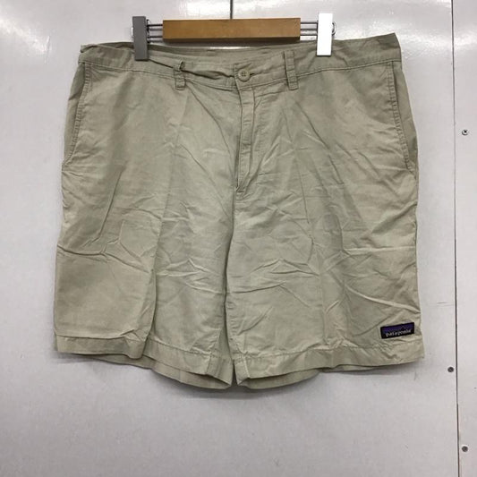 パタゴニア patagonia パンツ ショートパンツ ショートパンツ ハーフパンツ カジュアルパンツ 36インチ 無地 アイボリー / アイボリー /  メンズ USED 古着 中古 10149711