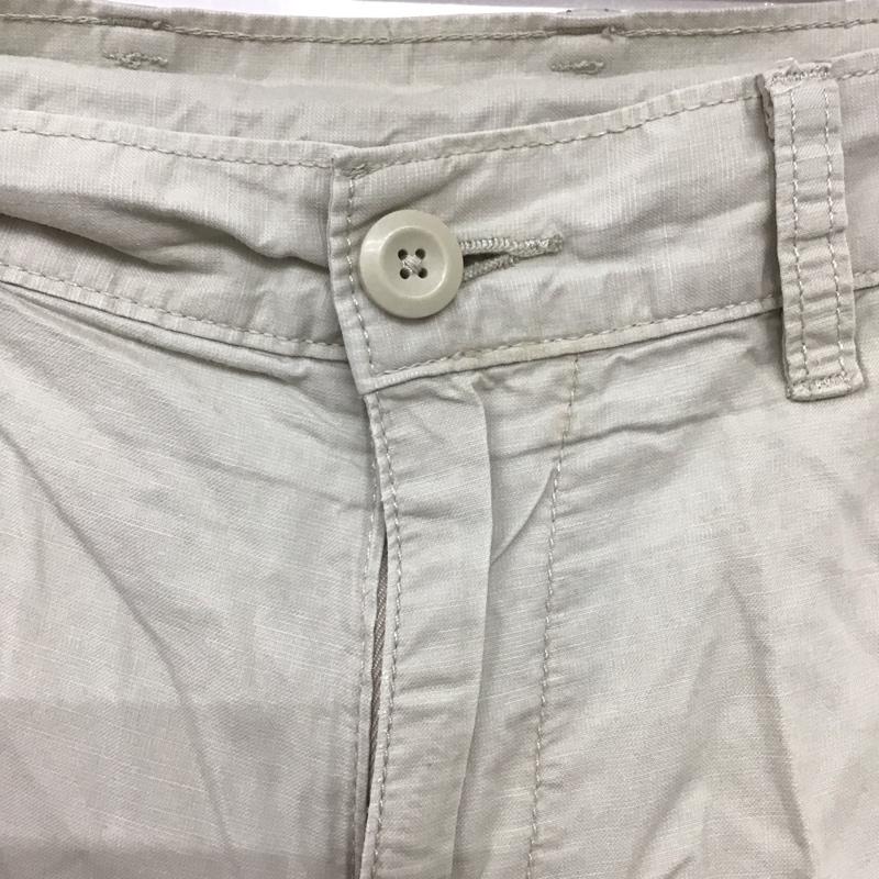 パタゴニア patagonia パンツ ショートパンツ ショートパンツ ハーフパンツ カジュアルパンツ 36インチ 無地 アイボリー / アイボリー /  メンズ USED 古着 中古 10149711
