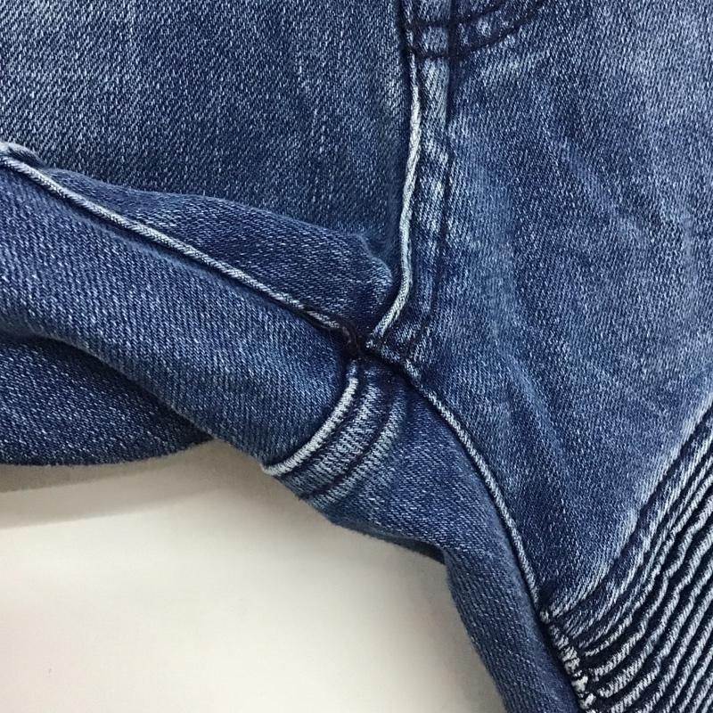 ザラ ZARA パンツ デニム、ジーンズ デニムパンツ スリムパンツ カジュアルパンツ ストレッチパンツ 38 ダメージ加工 インディゴ / インディゴ /  メンズ USED 古着 中古 10149716
