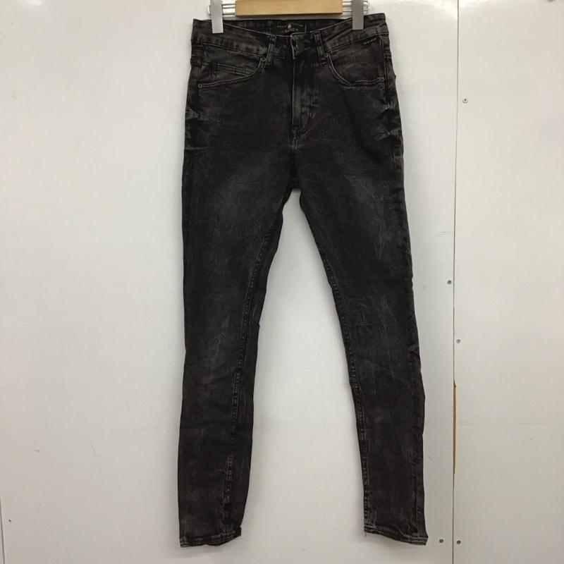 ザラメン ZARA MAN パンツ デニム、ジーンズ デニムパンツ スリムパンツ カジュアルパンツ ストレッチパンツ zmdc 38 無地 ダークグレー / ダークグレー /  メンズ USED 古着 中古 10149727