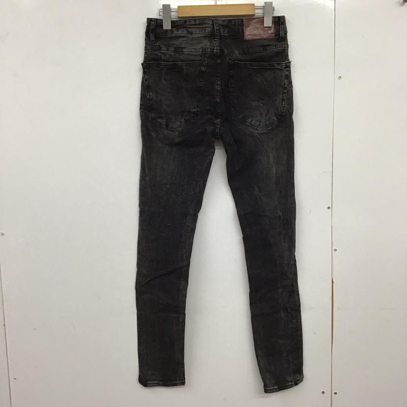 ザラメン ZARA MAN パンツ デニム、ジーンズ デニムパンツ スリムパンツ カジュアルパンツ ストレッチパンツ zmdc 38 無地 ダークグレー / ダークグレー /  メンズ USED 古着 中古 10149727