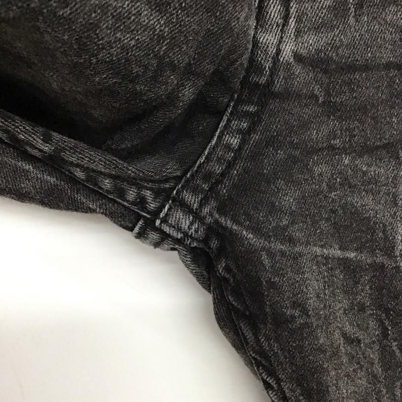 ザラメン ZARA MAN パンツ デニム、ジーンズ デニムパンツ スリムパンツ カジュアルパンツ ストレッチパンツ zmdc 38 無地 ダークグレー / ダークグレー /  メンズ USED 古着 中古 10149727
