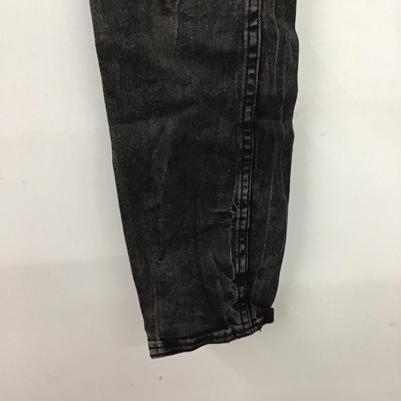 ザラメン ZARA MAN パンツ デニム、ジーンズ デニムパンツ スリムパンツ カジュアルパンツ ストレッチパンツ zmdc 38 無地 ダークグレー / ダークグレー /  メンズ USED 古着 中古 10149727