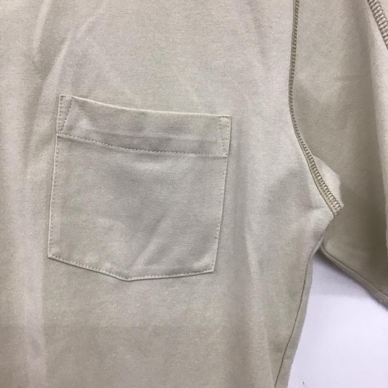 パタゴニア patagonia Tシャツ 半袖 半袖カットソー プリントTシャツ クルーネックカットソー S 無地 ベージュ / ベージュ /  メンズ USED 古着 中古 10149731