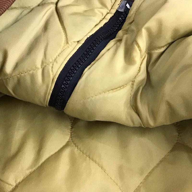 古着 USED ジャケット、上着 ジャンパー、ブルゾン ジップアップジャケット アウター 古着 M 無地 茶 / ブラウン /  メンズ USED 古着 中古 10149748