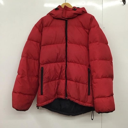 ランズエンド LANDS END ジャケット、上着 ジャンパー、ブルゾン ジップアップジャケット ダウンジャケット アウター リバーシブル 90s L 無地 赤 / レッド /  メンズ USED 古着 中古 10149749