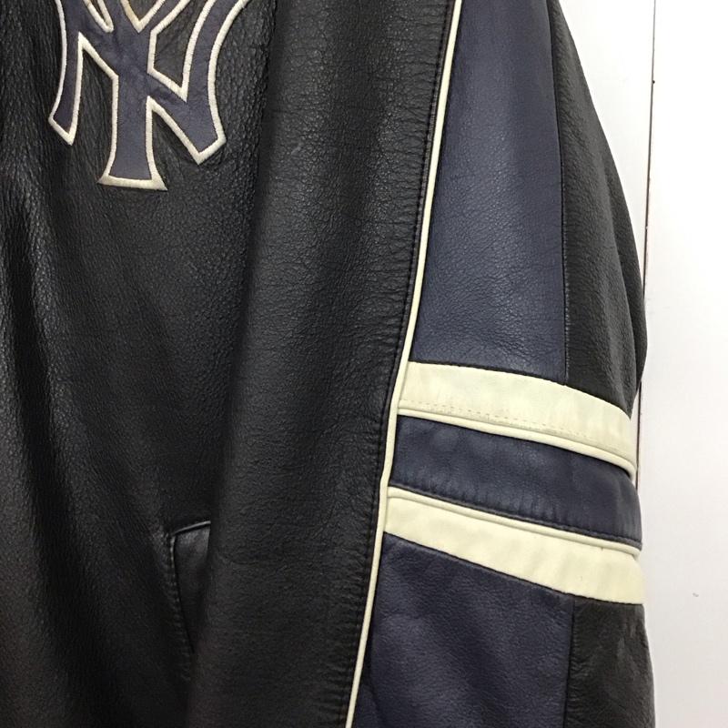 古着 USED ジャケット、上着 ジャンパー、ブルゾン ジップアップジャケット アウター 古着 M ロゴ、文字 紺 / ネイビー /  メンズ USED 古着 中古 10149750