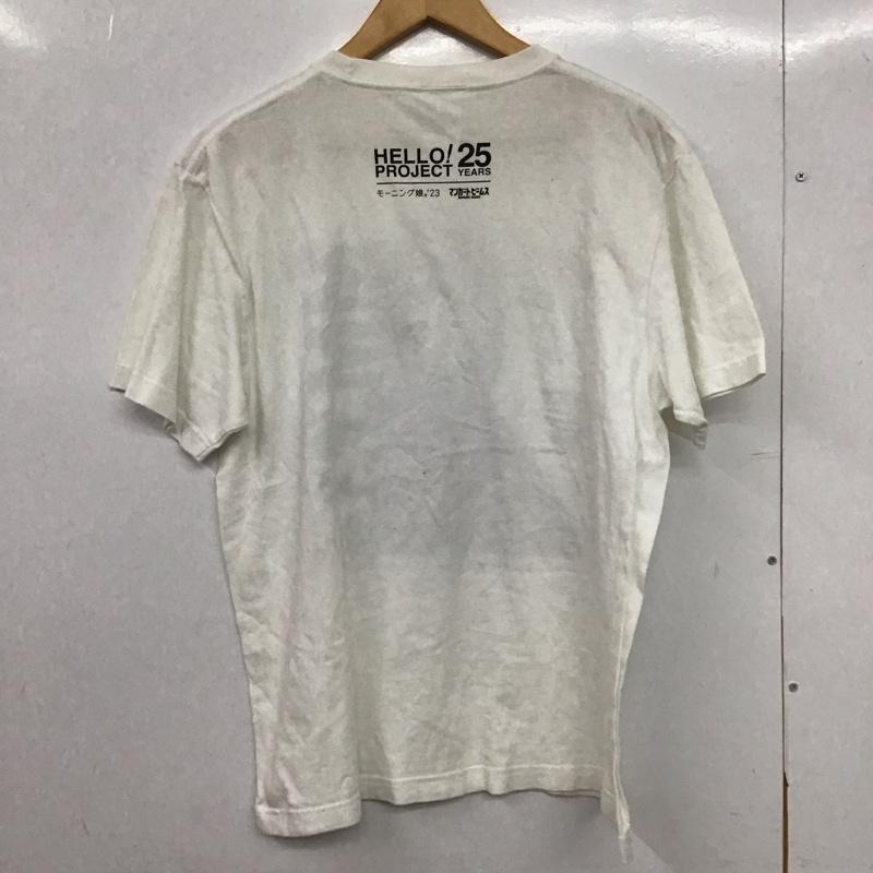 ビームス BEAMS Tシャツ 半袖 半袖カットソー プリントTシャツ モーニング娘 北川莉央 マンガードビームス L プリント 白 / ホワイト /  メンズ USED 古着 中古 10149754
