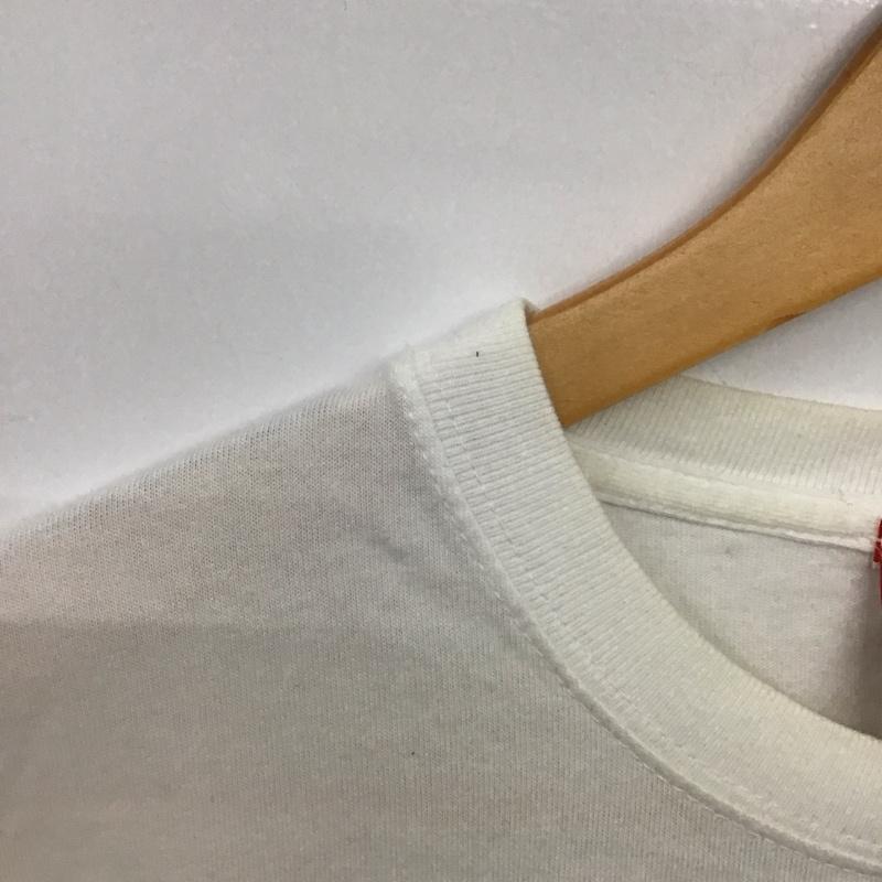 ビームス BEAMS Tシャツ 半袖 半袖カットソー プリントTシャツ モーニング娘 北川莉央 マンガードビームス L プリント 白 / ホワイト /  メンズ USED 古着 中古 10149754