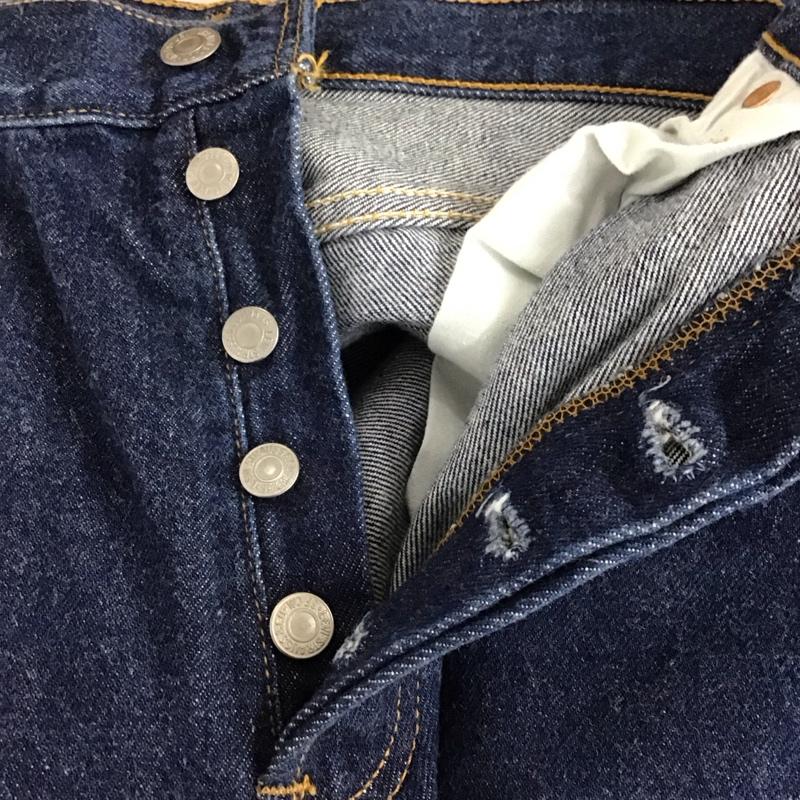 リーバイストラウスアンドコー Levi Strauss & co. パンツ デニム、ジーンズ デニムパンツ ワイドパンツ カジュアルパンツ 30インチ 無地 インディゴ / インディゴ /  メンズ USED 古着 中古 10149758