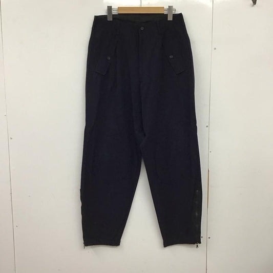 ヨウジヤマモトプールオム Yohji Yamamoto POUR HOMME パンツ ワークパンツ、ペインターパンツ ワイドパンツ カジュアルパンツ ワークパンツ パラシュートパンツ S 無地 紺 / ネイビー /  メンズ USED 古着 中古 10149761