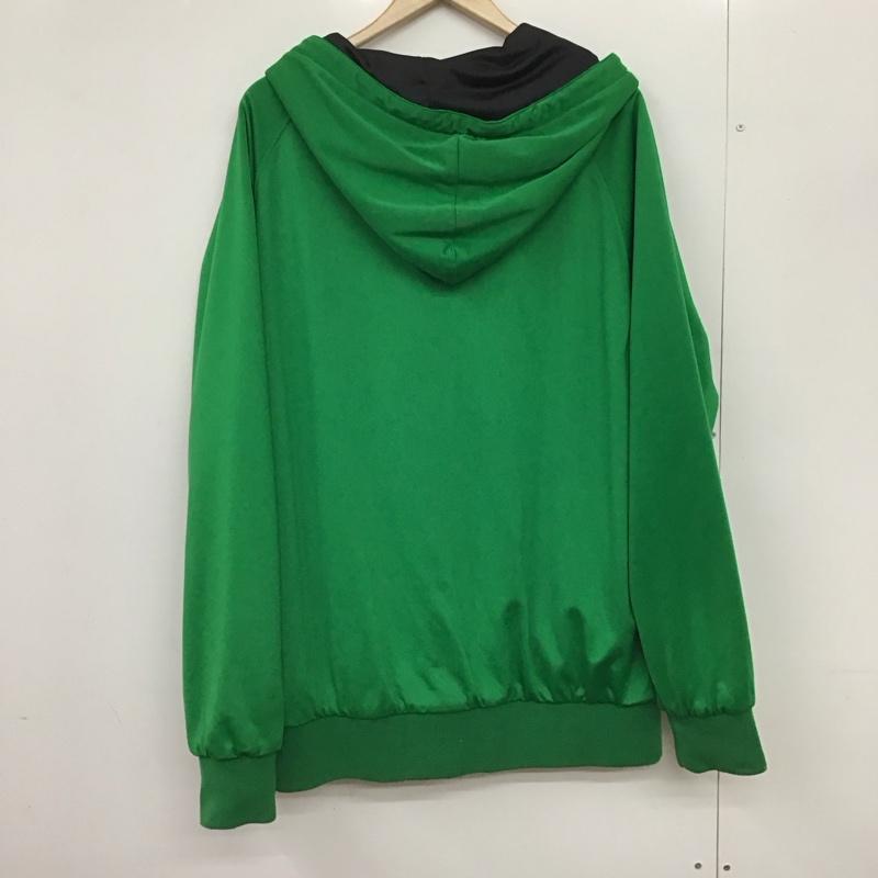 アカデミクス Akademiks パーカー 長袖 ジップアップパーカー 長袖パーカー カジュアルジャケット XL ロゴ、文字 黒 / ブラック /  メンズ USED 古着 中古 10149763