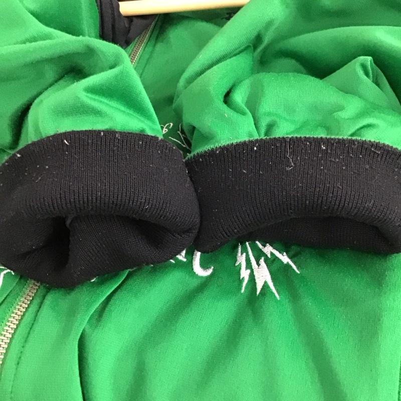 アカデミクス Akademiks パーカー 長袖 ジップアップパーカー 長袖パーカー カジュアルジャケット XL ロゴ、文字 黒 / ブラック /  メンズ USED 古着 中古 10149763