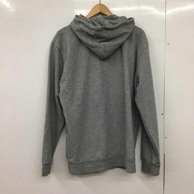 カーハート Carhartt パーカー 長袖 長袖パーカー プルオーバーパーカー スウェット M プリント 灰 / グレー /  メンズ USED 古着 中古 10149767