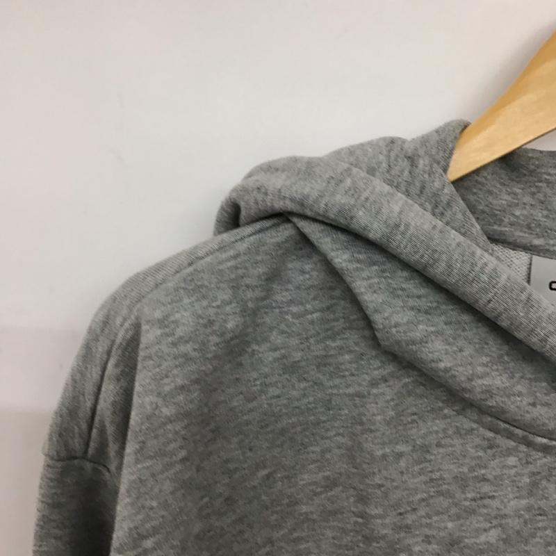 カーハート Carhartt パーカー 長袖 長袖パーカー プルオーバーパーカー スウェット M プリント 灰 / グレー /  メンズ USED 古着 中古 10149767