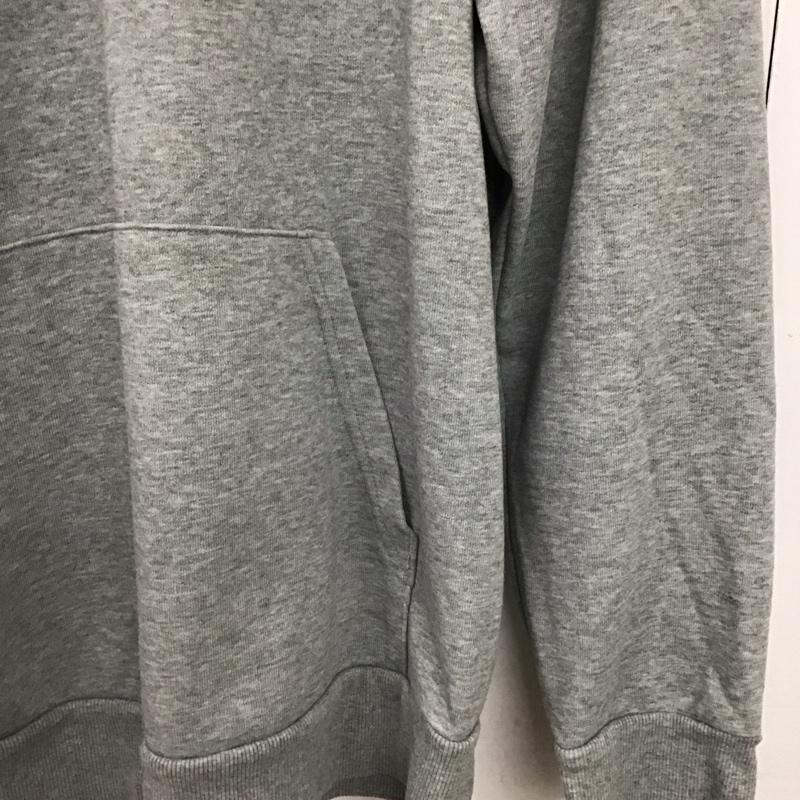 カーハート Carhartt パーカー 長袖 長袖パーカー プルオーバーパーカー スウェット M プリント 灰 / グレー /  メンズ USED 古着 中古 10149767