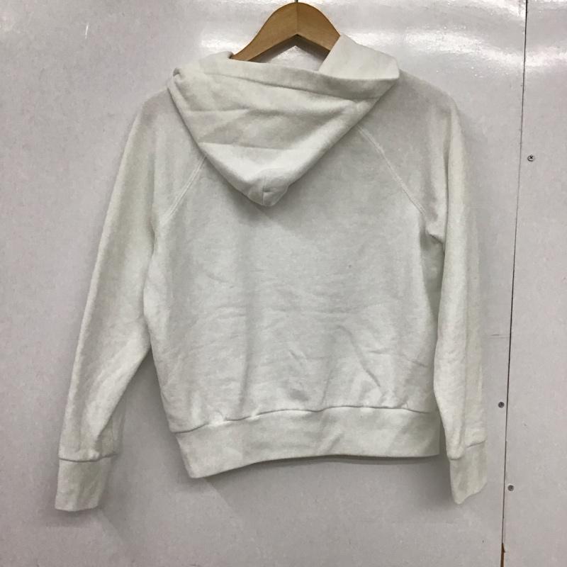 ポロラルフローレン POLO RALPH LAUREN パーカー 長袖 L 無地 白 / ホワイト /  レディース USED 古着 中古 10149783