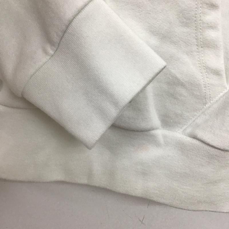 ポロラルフローレン POLO RALPH LAUREN パーカー 長袖 L 無地 白 / ホワイト /  レディース USED 古着 中古 10149783