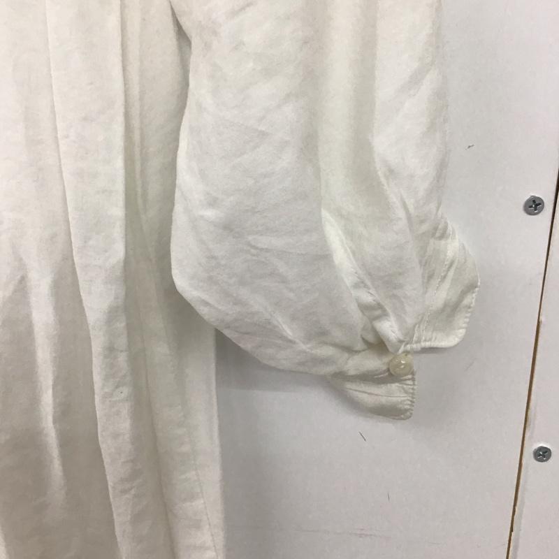 エヘカソポ ehka sopo カットソー 長袖 FREE 無地 白 / ホワイト /  レディース USED 古着 中古 10149784