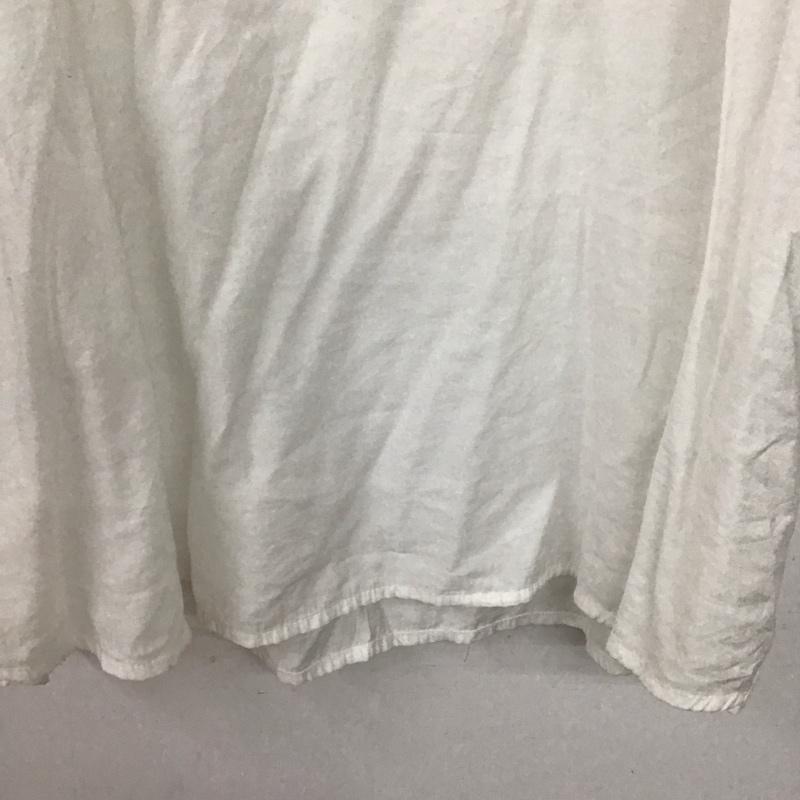 エヘカソポ ehka sopo カットソー 長袖 FREE 無地 白 / ホワイト /  レディース USED 古着 中古 10149784