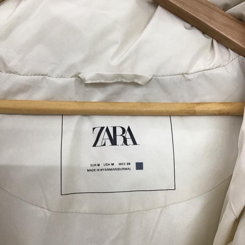 ザラ ZARA ジャケット、上着 ジャンパー、ブルゾン M 無地 白 / ホワイト /  レディース USED 古着 中古 10149793