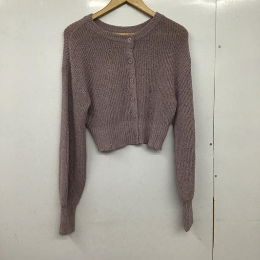 アルシーヴ archives カーディガン 長袖 M 無地 桃 / ピンク /  レディース USED 古着 中古 10149794