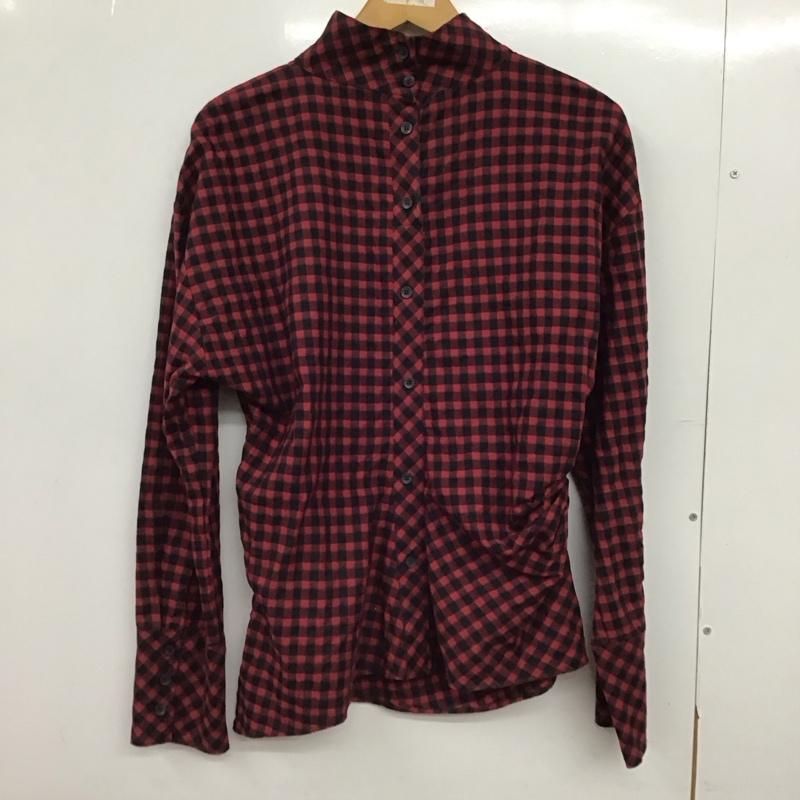 ザラ ZARA シャツ、ブラウス 長袖 XL チェック マルチカラー / マルチカラー /  レディース USED 古着 中古 10149795