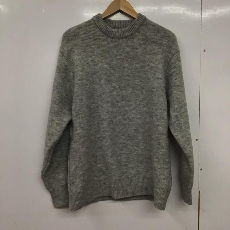 ザラ ZARA ニット、セーター 長袖 S 無地 灰 / グレー /  レディース USED 古着 中古 10149797