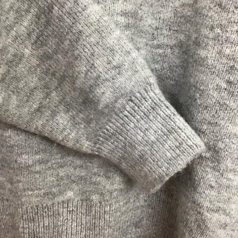 ザラ ZARA ニット、セーター 長袖 S 無地 灰 / グレー /  レディース USED 古着 中古 10149797