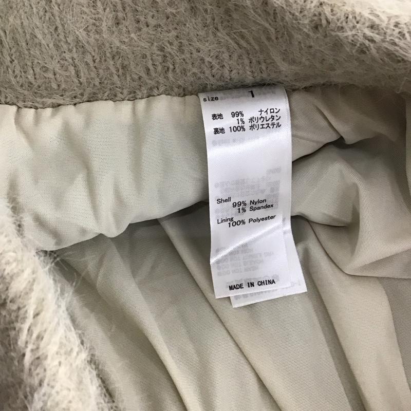マウジー MOUSSY スカート ロングスカート 010aas70-6790-1 1 無地 ベージュ / ベージュ /  レディース USED 古着 中古 10149804