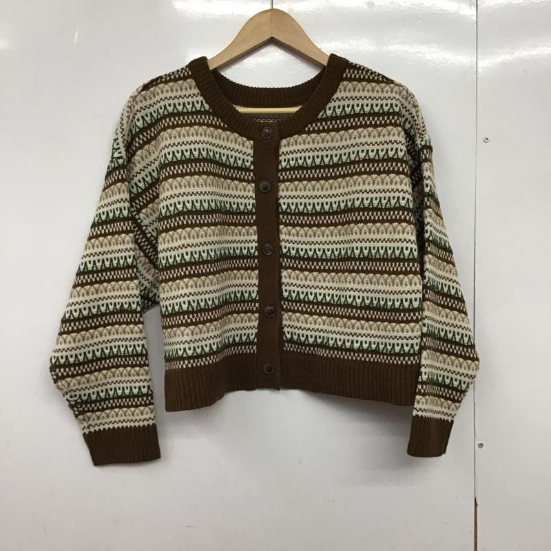 エヘカソポ ehka sopo カーディガン 長袖 FREE  マルチカラー / マルチカラー /  レディース USED 古着 中古 10149811