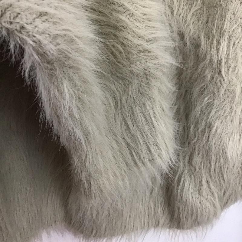 マウジー MOUSSY ニット、セーター 長袖 010AAS70-5410 SHAGGY RIB BOTTLE NECK TOP シャギーリブボトルネックトップ FREE 無地 ベージュ / ベージュ /  レディース USED 古着 中古 10149813