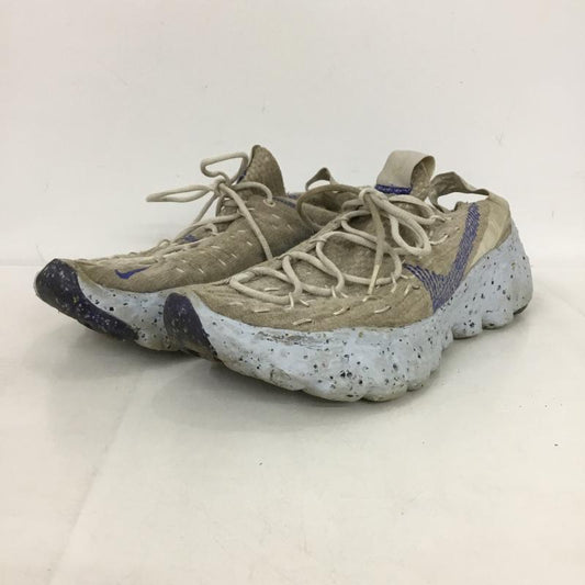 ナイキ NIKE スニーカー スニーカー CD3476-101 Space Hippie 04 27cm 27.0cm ロゴ、文字 水色 / ライトブルー / X ベージュ / ベージュ /  メンズ USED 古着 中古 10149815