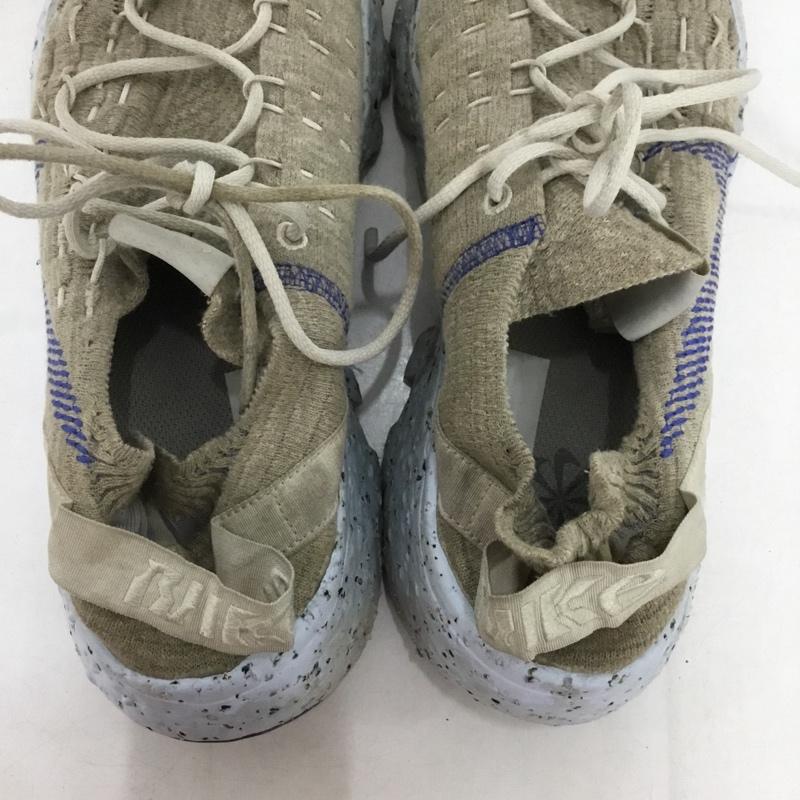 ナイキ NIKE スニーカー スニーカー CD3476-101 Space Hippie 04 27cm 27.0cm ロゴ、文字 水色 / ライトブルー / X ベージュ / ベージュ /  メンズ USED 古着 中古 10149815