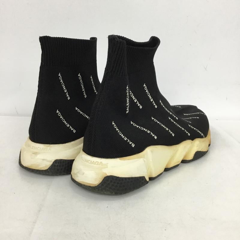 バレンシアガ BALENCIAGA スニーカー スニーカー 44 ハイカット ロゴ、文字 黒 / ブラック /  メンズ USED 古着 中古 10149822