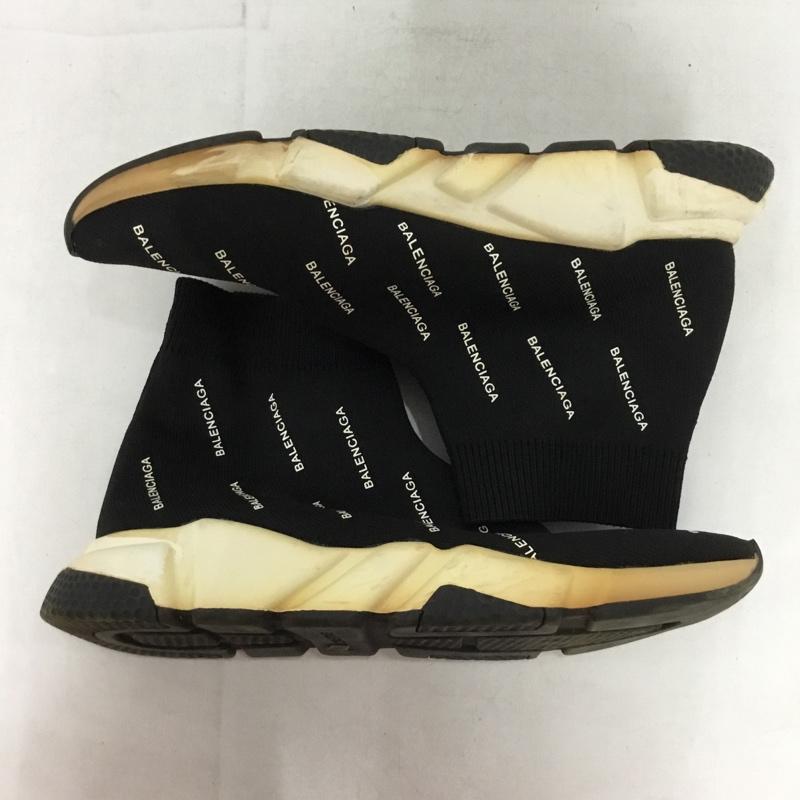 バレンシアガ BALENCIAGA スニーカー スニーカー 44 ハイカット ロゴ、文字 黒 / ブラック /  メンズ USED 古着 中古 10149822