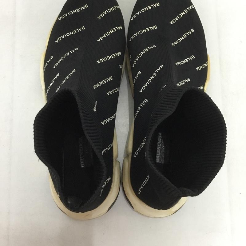 バレンシアガ BALENCIAGA スニーカー スニーカー 44 ハイカット ロゴ、文字 黒 / ブラック /  メンズ USED 古着 中古 10149822