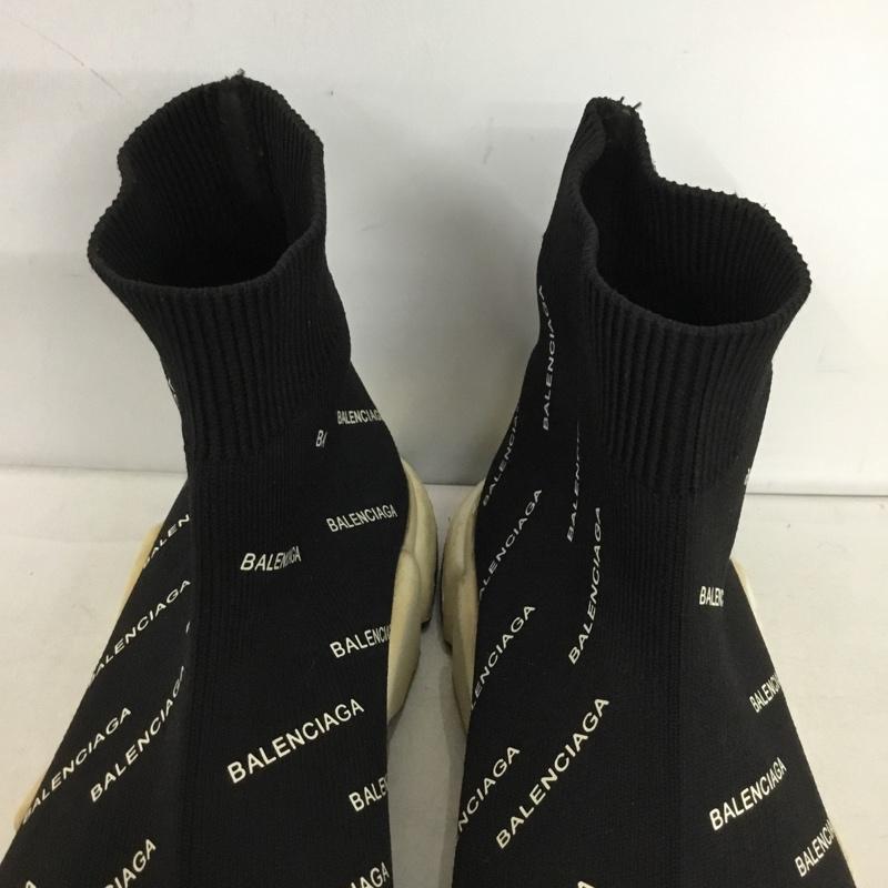 バレンシアガ BALENCIAGA スニーカー スニーカー 44 ハイカット ロゴ、文字 黒 / ブラック /  メンズ USED 古着 中古 10149822