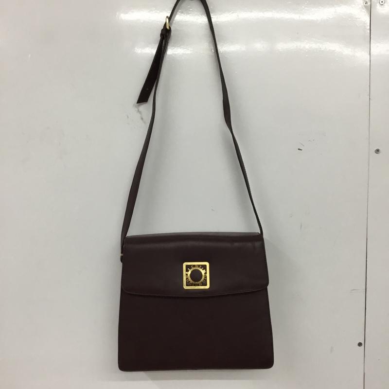 古着 USED ショルダーバッグ ショルダーバッグ Valentino Orlandi イタリア製 ロゴ、文字 えんじ / ワインレッド /  レディース USED 古着 中古 10149832
