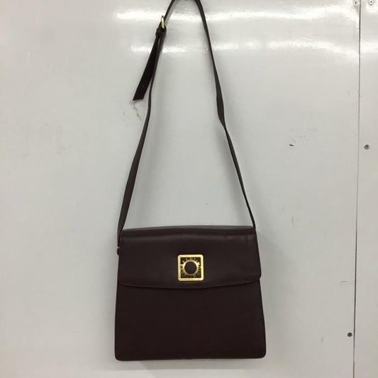 古着 USED ショルダーバッグ ショルダーバッグ Valentino Orlandi イタリア製 ロゴ、文字 えんじ / ワインレッド /  レディース USED 古着 中古 10149832